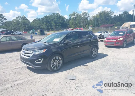 2017 Ford Edge Titanium z USA, uszkodzony, nr VIN 2FMPK3K95HBB08562